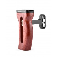 Universal Camera Cage Wooden Handle Left/Right Side Hand Grip