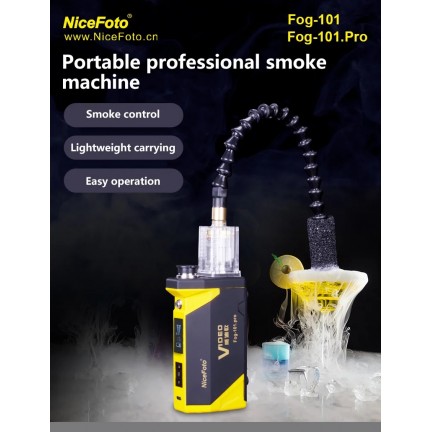 NiceFoto Fog-101 Portable Hand-Held Fog Machine