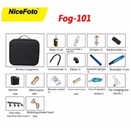 NiceFoto Fog-101 Portable Hand-Held Fog Machine