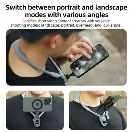 TELESIN Magnetic Neck Mount for Phones