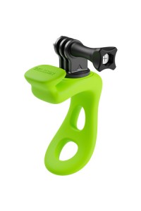 TELESIN Rubber Handlebar Mount for Action Cameras (Green)