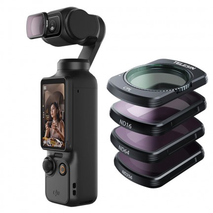 DJI Osmo Pocket 3 Standard Combo With Bag/Screen Hood/Tempred Glass/Filter Kit