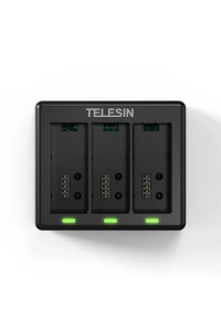 TELESIN Triple Battery Charger for GoPro Hero 13