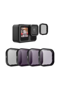 TELESIN ND8 ND16 ND32 CPL Lens Filters Set for GoPro Hero 13