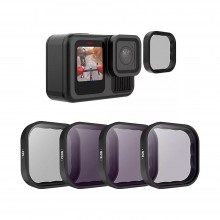 TELESIN ND8 ND16 ND32 CPL Lens Filters Set for GoPro Hero 13