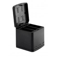 TELESIN 3 Slots LED Storage Charger Box for GoPro HERO 8/7/6/5