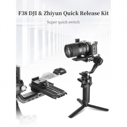 Ulanzi Falcam F38 Quick Release System for DJI RS4 / RS4 PRO / RS3 / RS3 Pro / RS2 / RSC2, Zhiyun weebill 2/S, Crane 2S