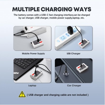 VILTROX EN-EL15C Rechargeable Lithium-Ion Battery with USB-C Charging Port