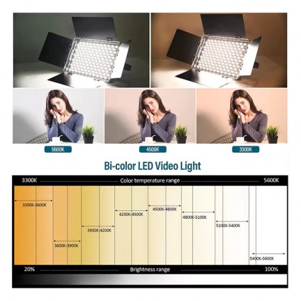 VILTROX VL-S50T 50W Bi-Color LED Light Panel