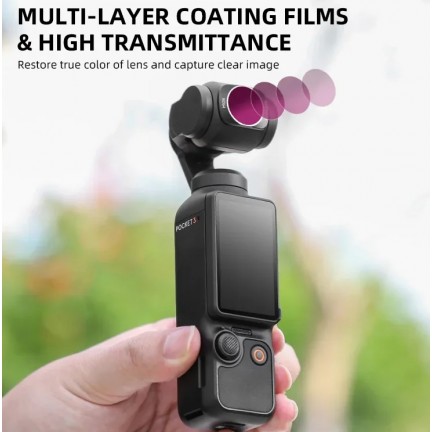 DJI Osmo Pocket 3 Filter Accessories CPL/ND8/ND16 3 Mix Filters