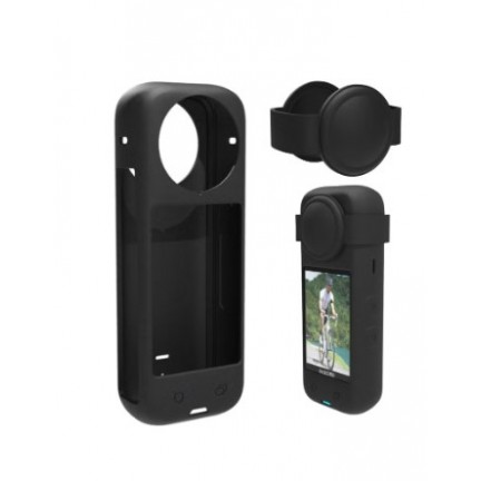 Insta360 X4 Anti-Scratch Protector Case with Lens Cap Silicone Case