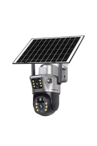 SOLAR CAMERA V380 LS-CS3-4G-EU 2K 4G/Wifi Dual Lens PTZ 8W Solar Camera Outdoor