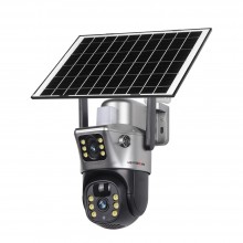 SOLAR CAMERA V380 LS-CS3-4G-EU 2K 4G/Wifi Dual Lens PTZ 8W Solar Camera Outdoor