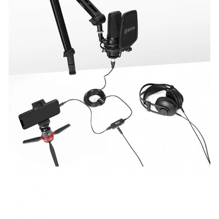 BOYA BY-BCA7 Pro XLR to Lightning & USB-A & Type-C Connectors Microphone Cable