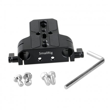 SmallRig Baseplate with Dual 15mm Rod Clamp