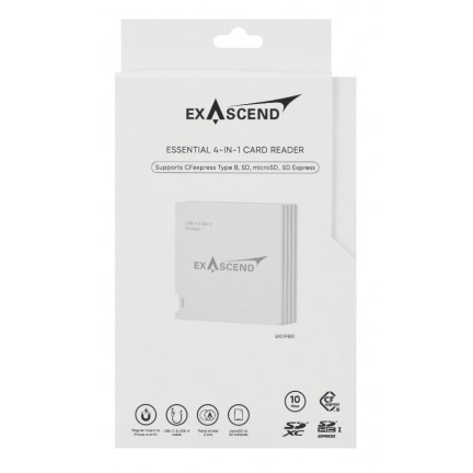 Exascend Essential 4-in-1 – Multi-Slot Card Reader