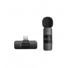 BOYA BY-V10 Wireless Lavalier Microphone for USB C