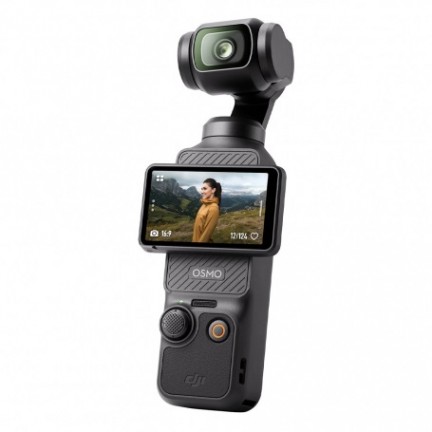 DJI Osmo Pocket 3 Standard Combo With Bag/Magnetic Mount/Tempred Glass/Screen Hood Kit