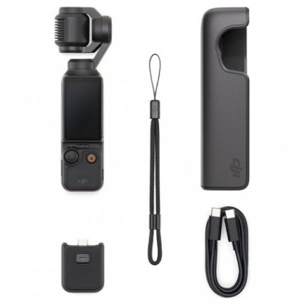 DJI Osmo Pocket 3 Standard Combo With Bag/Magnetic Mount/Tempred Glass/Screen Hood Kit