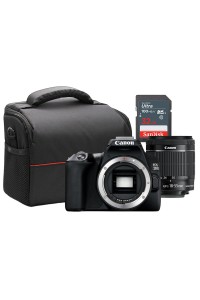 Canon EOS 250D Camera with 18-55mm and Bag 32GB Memory Card Kit