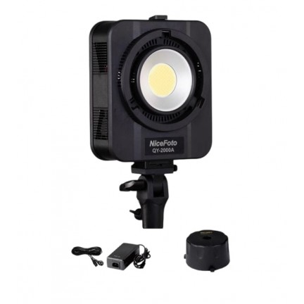 NiceFoto QA-2000A 200W Bi-Color Portable LED Video Light