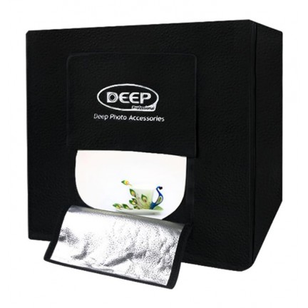 DEEP LED Studio-in-a-Box 60x60cm Bi-Color 3200K-5600K