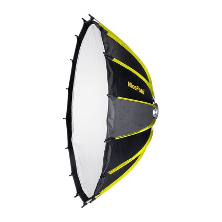 NiceFoto Quick Set Up Wide Angle Radome Softbox (with grid) 130cm