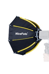 NiceFoto mini-Φ60g Quick Release Mini Bowens Mount Softbox 60cm