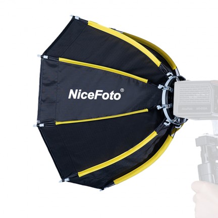 NiceFoto mini-Φ60g Quick Release Mini Bowens Mount Softbox 60cm