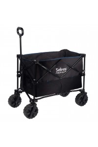 Selens Folding Outdoor Cart Beach Wagon with Big 360 Universal Wheels Storage bags for Photography Camping and Picnic