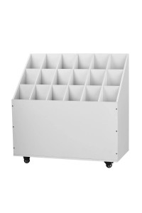 Selens Studio Storage Box for Stand Umbrella Backdrop - White 18 Grids