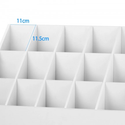 Selens Studio Storage Box for Stand Umbrella Backdrop - White 18 Grids