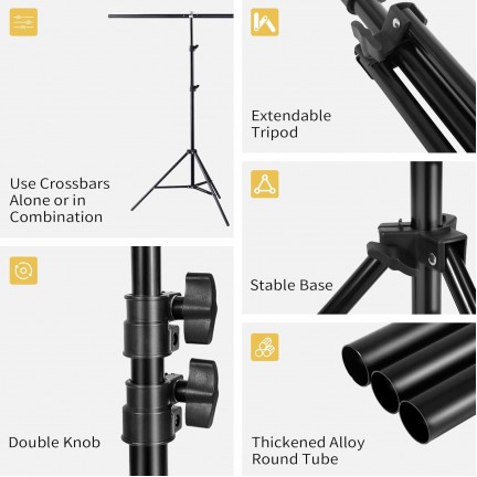 Selens T Type Background Stand 150*200cm / PVC Chroma Stand