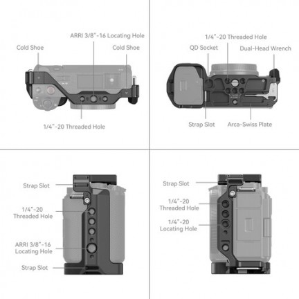 SmallRig Full Camera Cage for Sony ZV-E1