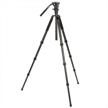 ProVision GOSTEADY 4-Sec Carbon Tripod with Video Head And Monopod