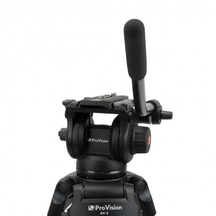 Provision Professional DV-2 Video Tripod kit With Fluid Head And Bag