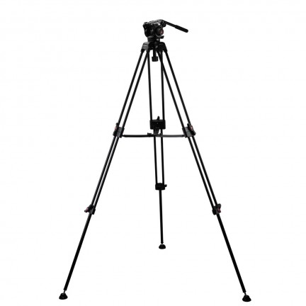 Provision Professional DV-2 Video Tripod kit With Fluid Head And Bag