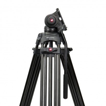 Provision Professional DV-2 Video Tripod kit With Fluid Head And Bag