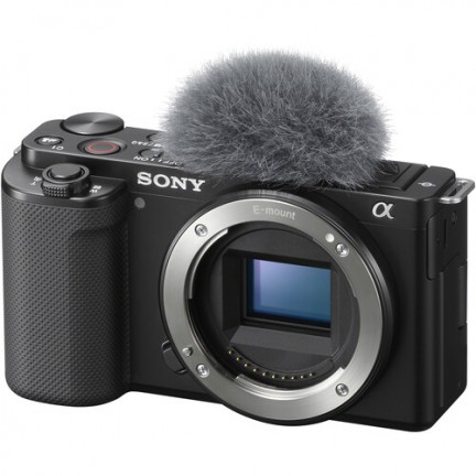 Sony ZV-E10 Mirrorless Camera with 16-50mm and Tamron 24mm f/2.8 Lenses 64GB Memory Card Kit