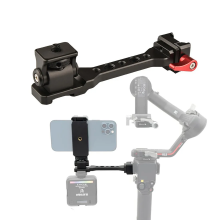 Topcine RS4 Gimbal Monitor Mount RS3 Handle Extension Plate with 1/4" Thread Cold Shoe Mount for Mic Light Compatible