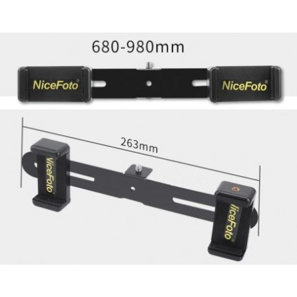 Nicefoto LS-17 Light Stand with clamp for Mobile 2m