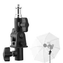 Mount Umbrella Holder with U Shape Tilt Adapter for Studio Light Stand