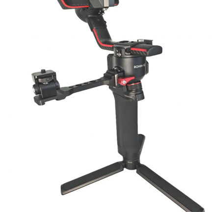 Topcine RS4 Gimbal Monitor Mount RS3 Handle Extension Plate with 1/4" Thread Cold Shoe Mount for Mic Light Compatible