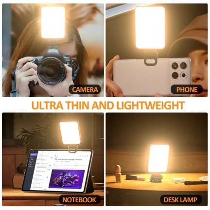 Selfie Light 3 Color Temperature Camera Photography Light Magnetic Phone Fill Light