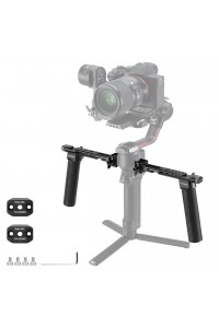 NEEWER GA006 Dual Handgrip for DJI RS4 RS4 Pro RS3 RS3 Pro RS2 RSC2 Ronin S SC Gimbal