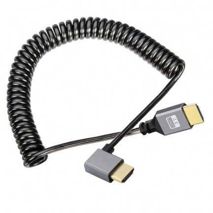 4K UHD HDMI TO HDMI LEFT 2.4m Cable