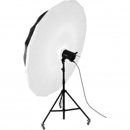 NiceFoto DEEP Transparent Umbrella Black/White BW-Ø65″(170cm)