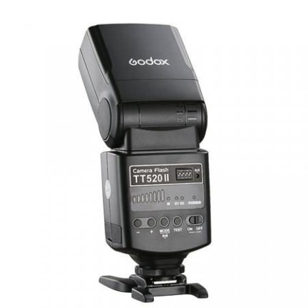 Godox TT520II Camera Flash with Built-in Receiver for Canon Nikon Pentax Olympus and Panasonic DSLR Cameras