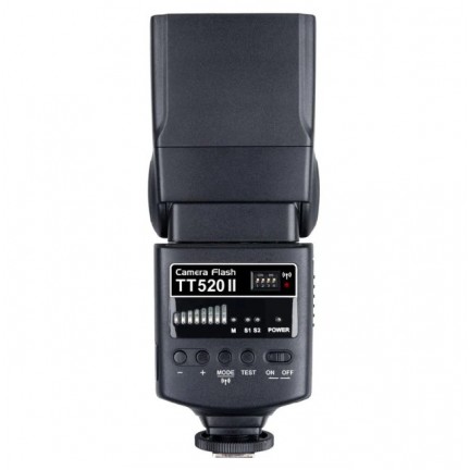 Godox TT520II Camera Flash with Built-in Receiver for Canon Nikon Pentax Olympus and Panasonic DSLR Cameras