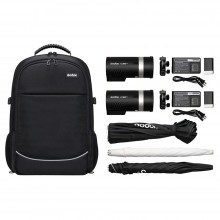 Godox AD300pro 2-Light Kit with Backpack & Octa Softbox